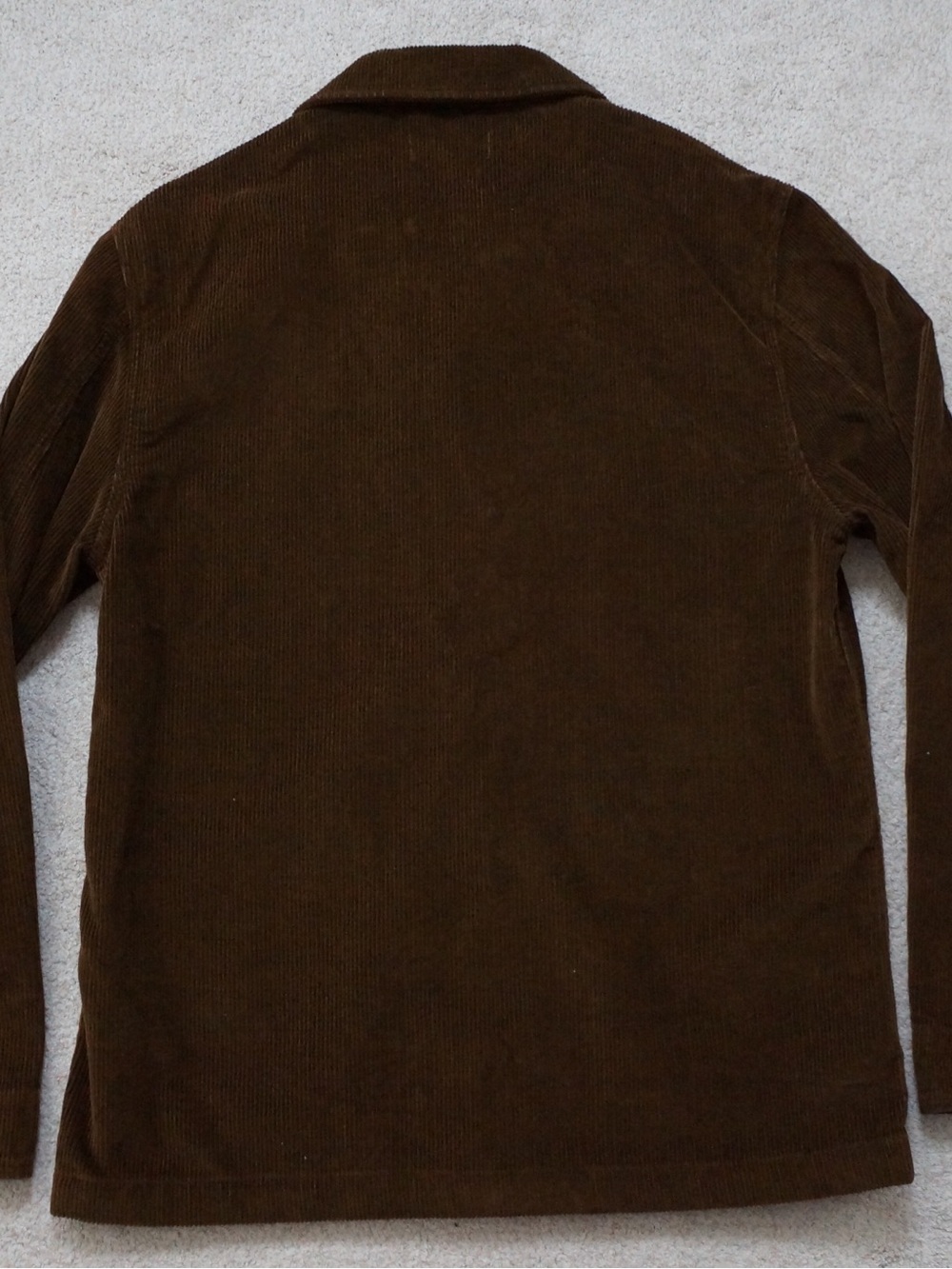 J. Crew Wallace & Barnes Corduroy Chore Jacket in Brown EUC - Picture 2 of 5